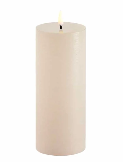 LED Pillar Candle Vanilla – B7,8 x H20,3 cm